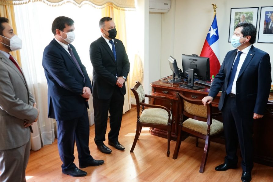 Delegado Prieto asiste a cambio de mando de PDI regional