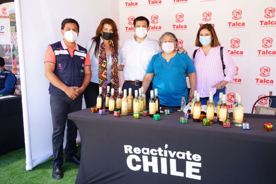 Feria Reactívate Chile para fomentar las micro y pequeñas empresas de la región