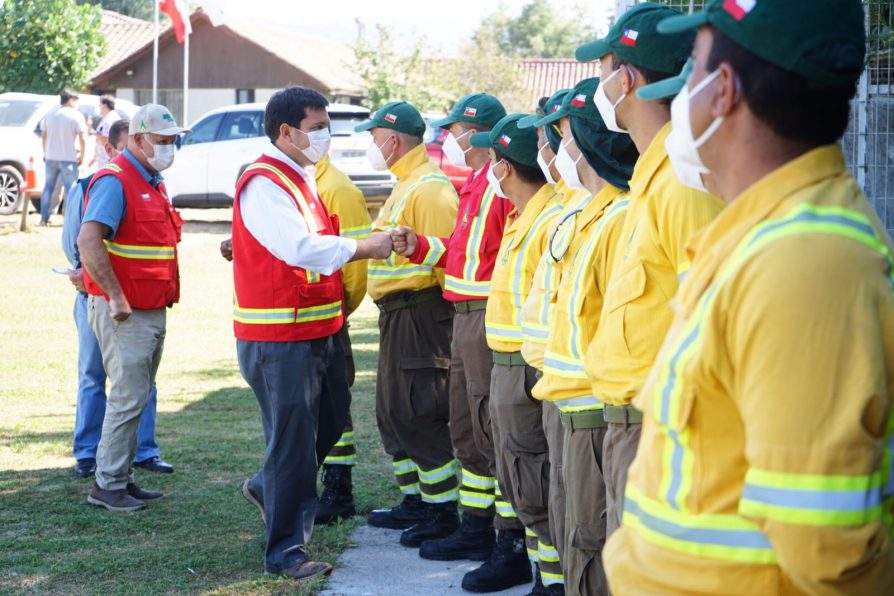 Autoridades regionales conmemoran Día del Brigadista Forestal