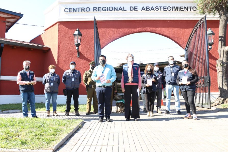 Seremi de Salud y delegado presidencial entregaron recomendaciones para Semana Santa en CREA de Talca