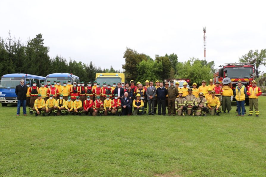 Presentan Plan Regional de Protección Contra Incendios Forestales en el Maule