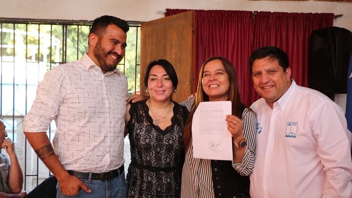 <strong>Junta de Vecinos de sector Palo Blanco en San Rafael obtiene mejoramiento gracias a Subdere</strong>