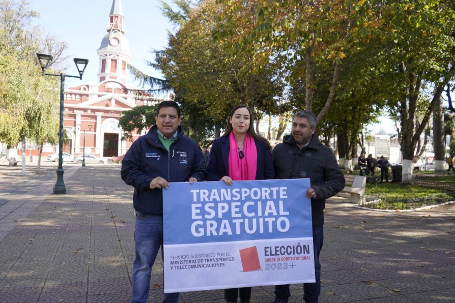 Elecciones 2023: Más de 170 servicios gratuitos de transporte estarán operativos en durante este domingo en el Maule