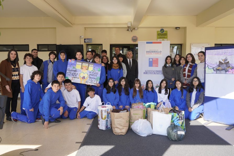 Colegio Concepción Talca lanza campaña de invierno junto a Seremi de Desarrollo Social y Familia