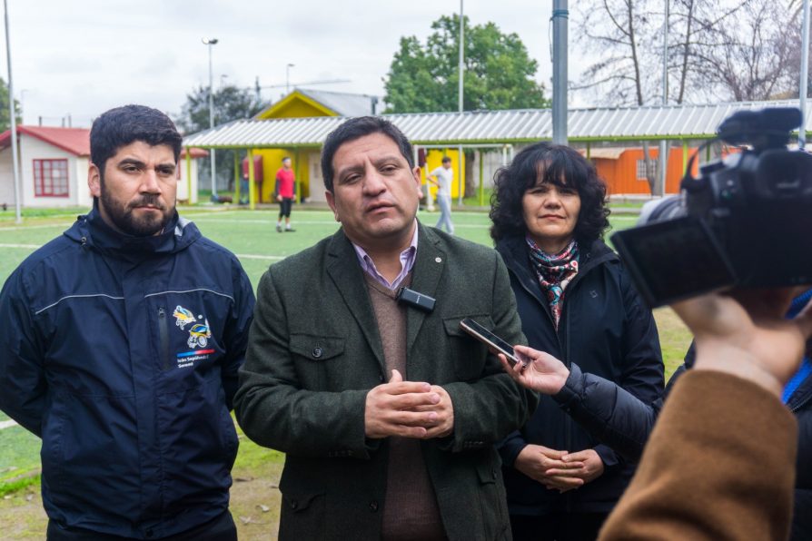 Entrega de Implementos Deportivos en Albergue de Talca: Una acción coordinada del Gobierno en su conjunto