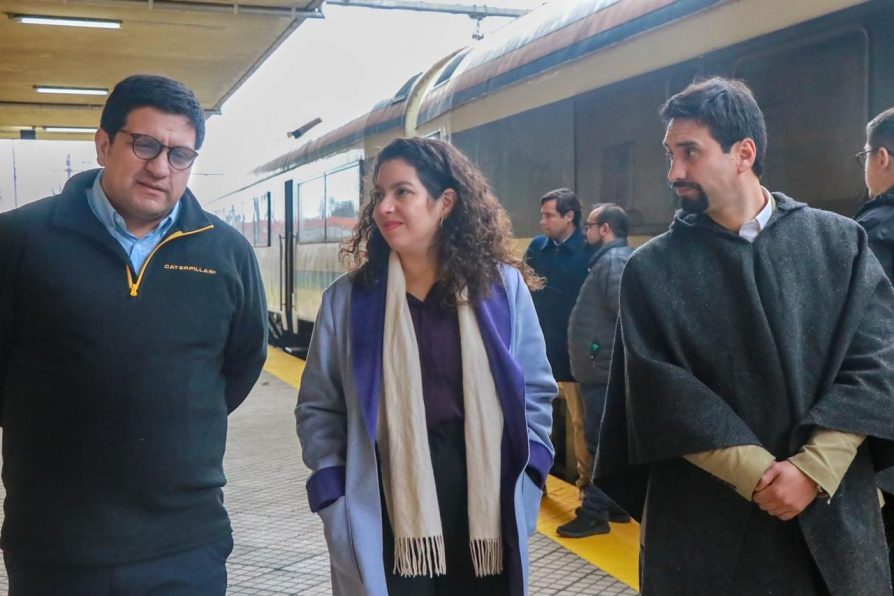 Tren retoma servicios entre Santiago-Talca y Linares tras la habilitación de puente Lircay