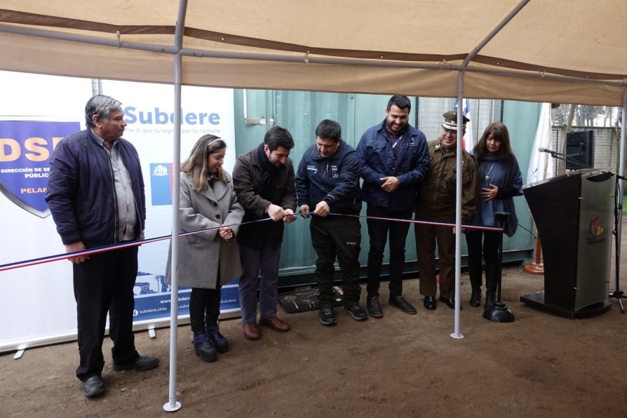 Inauguran sala de monitoreo y cámaras de última generación instaladas en Pelarco