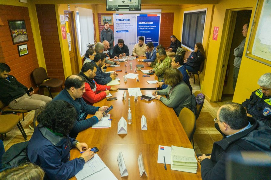 Región del Maule mantiene alerta roja por sistema frontal