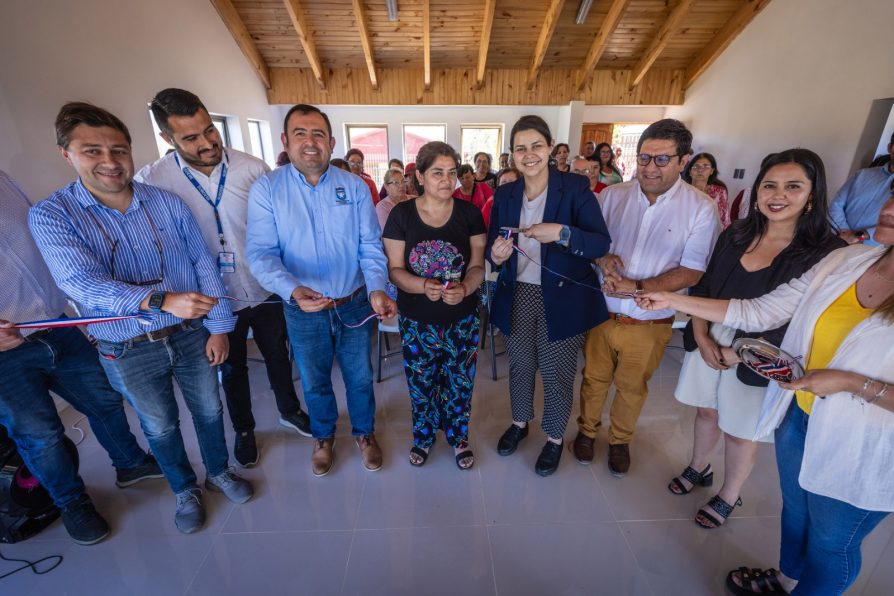 Comunidad de Curepto inaugura nuevo centro comunitario