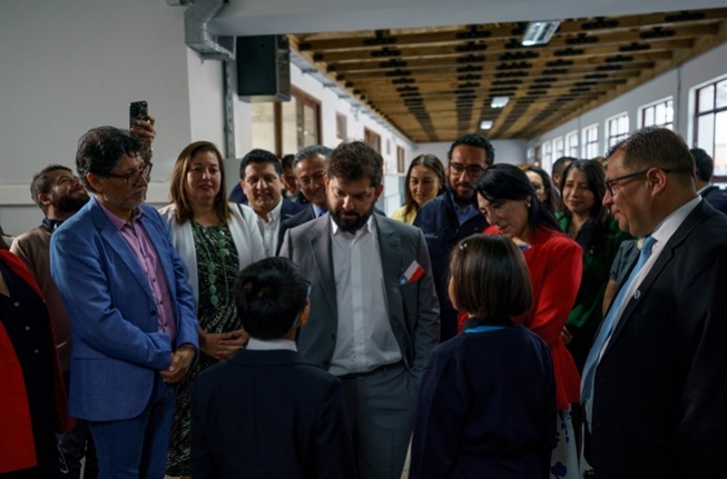 Presidente de la República, Gabriel Boric Font, desde San Javier: “Como Gobierno y como generación estamos comprometidos con mejorar la Educación Pública”