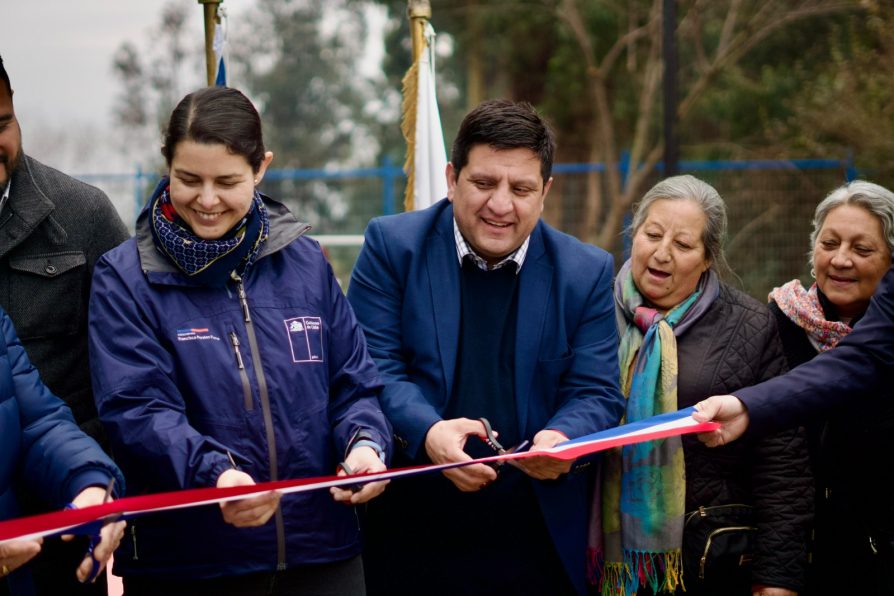 Inauguran renovada plaza en el sector La Campiña de la comuna de Maule