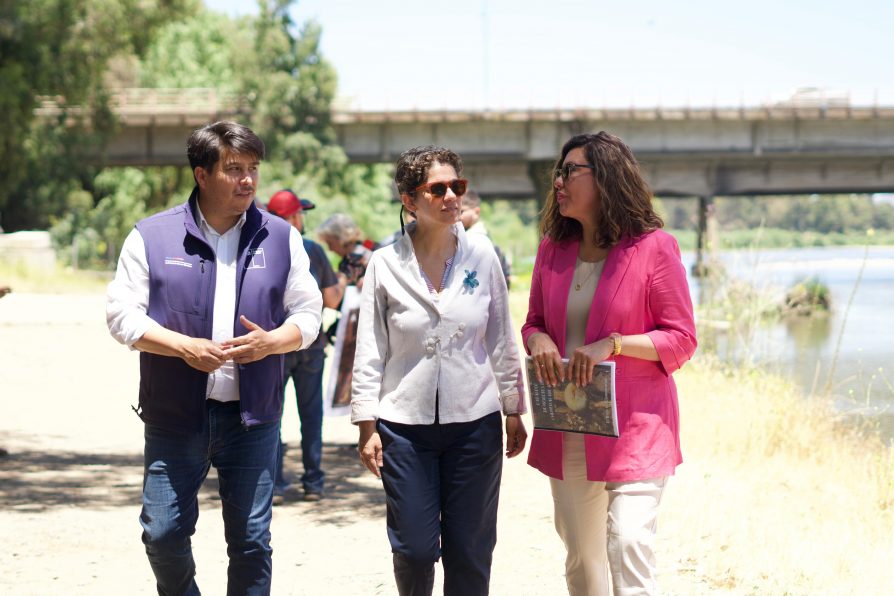 Ministra Maisa Rojas declara el primer humedalurbano en la comuna de Talca