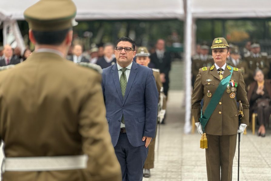 Autoridades regionales encabezan ceremonia por el Aniversario 98° de Carabineros de Chile