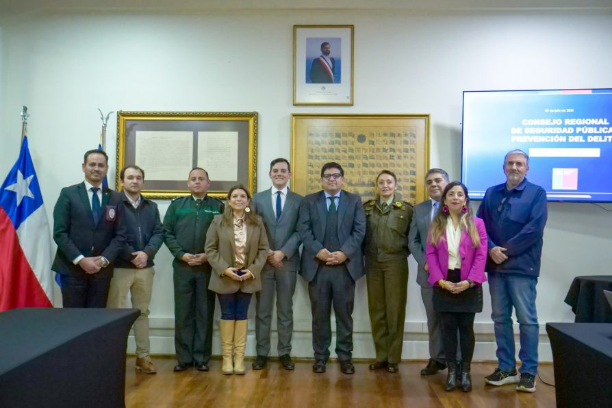 En Maule se realiza la primera sesión conjunta del Consejo Regional de Seguridad Pública y de Prevención del Delito