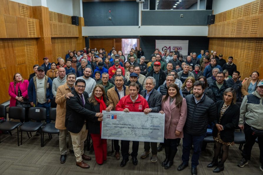 Renueva Tu Colectivo: Gobierno del Maule moderniza el transporte público y taxis colectivos en la región