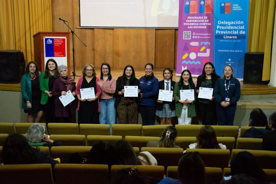 En Linares realizan lanzamiento provincial de la Ley Integral contra la Violencia hacia las Mujeres