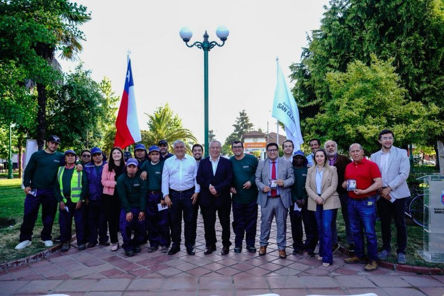 San Clemente fue escenario del lanzamiento de la Ley de Recolectores de Basura