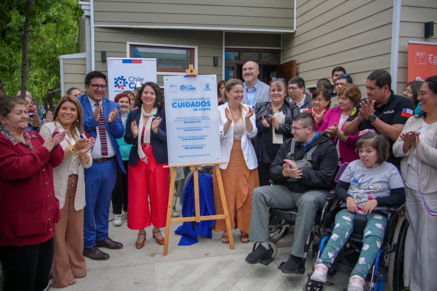 Gobierno inaugura Centro Comunitario de Cuidados de Linares con capacidad para 120 personas
