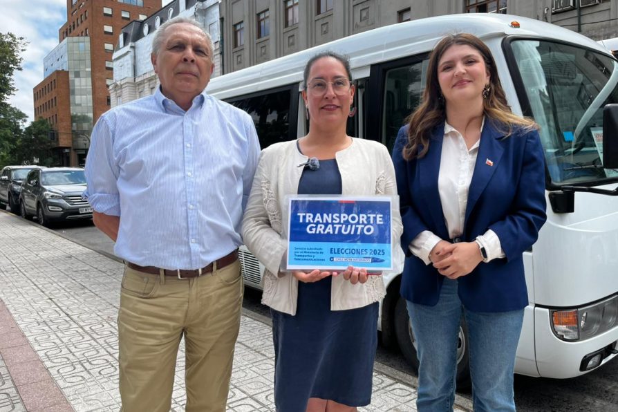 Gobierno refuerza despliegue con transporte gratuito y servicios especiales para las elecciones del 14 de diciembre