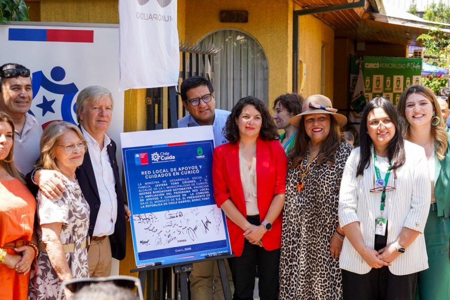 Gobierno amplía en más de diez veces el programa red local de apoyos y cuidados en Curicó