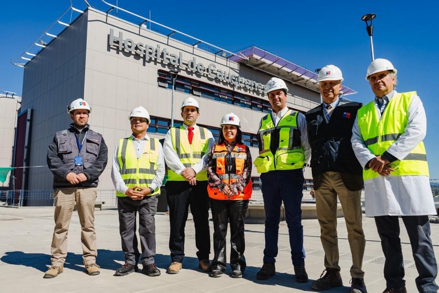 Nuevo Hospital de Cauquenes: Delegado Prieto destaca alto avance en obras tras visita inspectiva