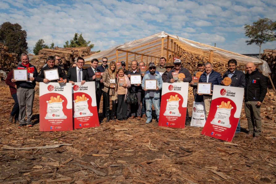 Ministerio de Energía suma cinco Sellos Calidad de Leña en el Maule y reconoce a productores locales