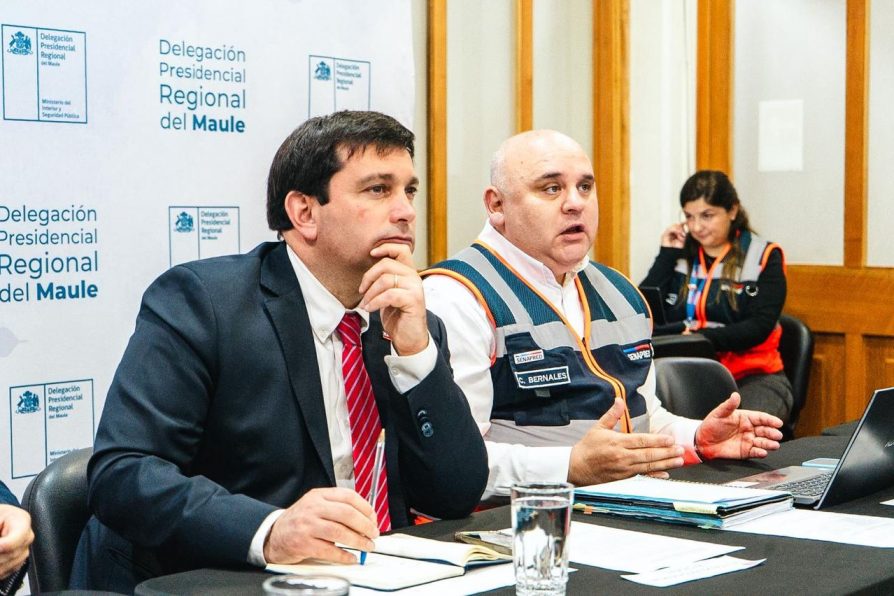 Cogrid regional refuerza coordinación y medidas preventivas para enfrentar el Plan Invierno 2026 en el Maule