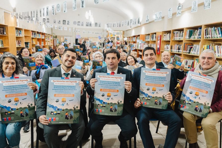 Gobierno abre en el Maule convocatoria 2026 del Concurso Literario Autobiográfico para Personas Mayores