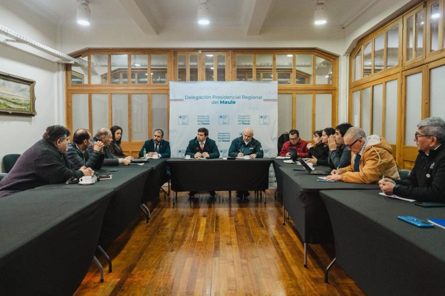 Delegado Prieto y Federación de Juntas de Vigilancia conforman Comité Regional Permanente para fortalecer respuesta ante emergencias hídricas en el Maule