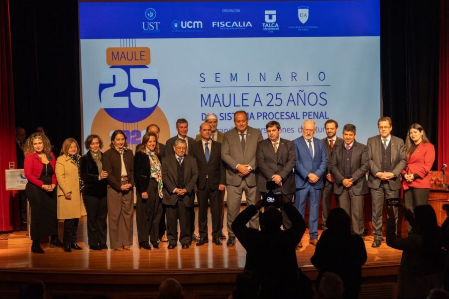 Delegado Prieto participa en seminario por los 25 años de la Reforma Procesal Penal en el Maule: