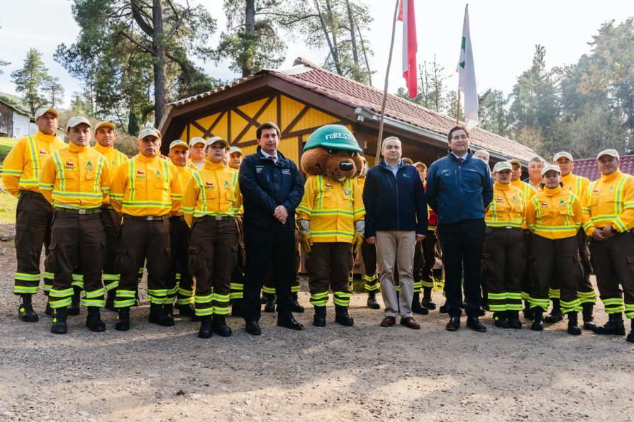 Maule refuerza prevención de incendios forestales con programa de empleo que contempla 134 cupos