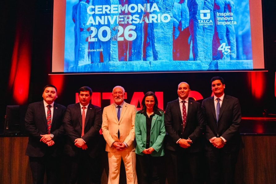Delegado Prieto participa en aniversario N° 45 de la Universidad de Talca